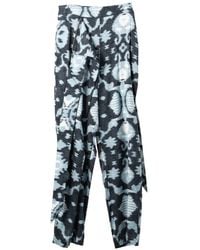 Bazar Deluxe - Pantaloni sarong in viscosa stretch - Lyst