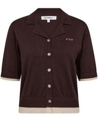 co'couture - Truien & Vesten ,Bruin ,Sweatshirts & Hoodies - Lyst