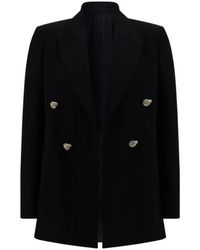 Lanvin - Jassen ,Zwart ,Wol Klassieke Wollen Blazer - Lyst