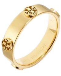 Tory Burch - Accessoires ,Geel ,Icon Ring - Lyst