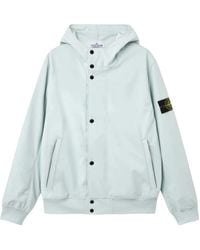 Stone Island - Light Soft Shell-R Short Parka - Lyst