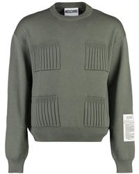 Moschino - Round-Neck Knitwear - Lyst