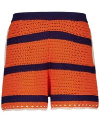 La DoubleJ - Salt'N'Vinegar Crochet Shorts - Lyst