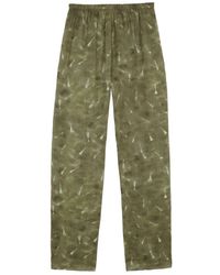 Cortana - Rami, ramie-hose pua print - Lyst