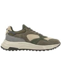 Hogan - Schoenen ,Groen ,Suède Dynamic Hyperlight Urban Sneakers - Lyst