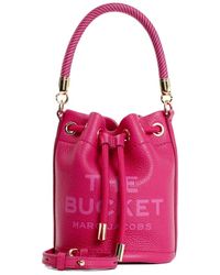Marc Jacobs - Mini bucket bag in rossetto rosa - Lyst