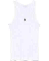 Rabanne - Weißes baumwoll-t-shirt und polo - Lyst