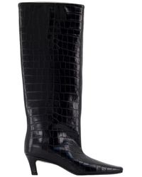 TOTEME - Wide Shaft Boots - Lyst