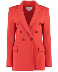 Genny - Woll-doppelreiher-blazer - Lyst