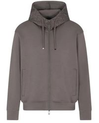 ARMANI EXCHANGE - Sweatshirt Met Ritssluiting - Lyst