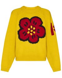 KENZO - Round-Neck Knitwear - Lyst