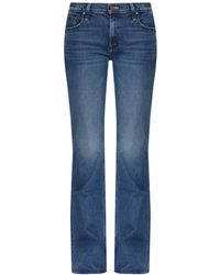 Mother - The Jinx Heel Jeans - Lyst