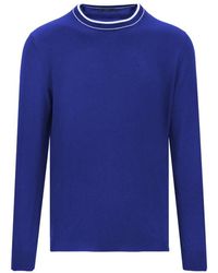 Fay - Baumwoll langarm pullover - Lyst