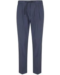 Herno - Broeken ,Blauw ,Nylon Nylon Maestro Broeken - Lyst