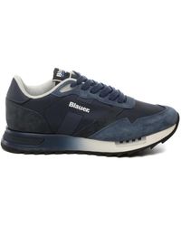 Blauer - Schoenen ,Blauw ,Katoen Ryder 01 Sneaker - Lyst