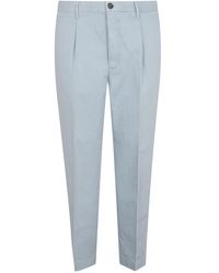 Incotex - Broeken ,Blauw ,Katoen Zm 541W 9423A - Lyst