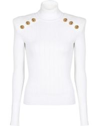 Balmain - Trui Verfraaid Met Knopen - Lyst