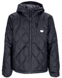 adidas - Chaqueta De Plumon Negra Con Acolchado De Plumon Para Hombre - Lyst