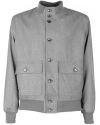 Loro Piana - Elegant sporty wool bomber jacket - Lyst