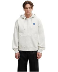 Adererror - Hoodies & Sweatvesten ,Katoen Zip-Through Hoodie - Lyst