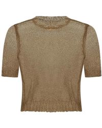 Maison Margiela - Knitwear > round-neck knitwear - Lyst
