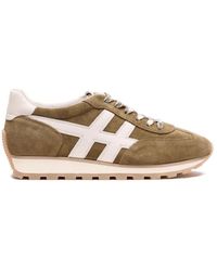 Hogan - Schoenen ,Bruin ,Leer Sneakers - Lyst