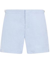 Orlebar Brown - Blu morbido bulldog bermuda shorts - Lyst