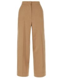 Max Mara - Wide Trousers - Lyst