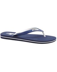 Ralph Lauren - Bolt Big Pony Flip-Flop - Lyst
