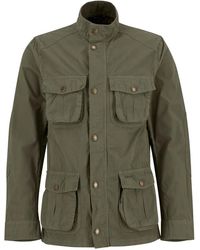 Barbour - Jassen ,Groen ,Katoen Corbridge Utility Jacket - Lyst