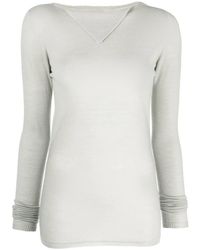 Rick Owens - V-Neck Knitwear - Lyst