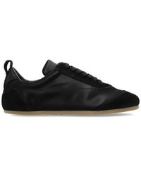 Jil Sander - Schoenen ,Zwart ,Leer Sportschoenen - Lyst