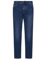 Hand Picked - Slim-Fit Jeans - Lyst