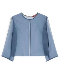 Max Mara - Jassen ,Blauw ,Winter Jassen - Lyst