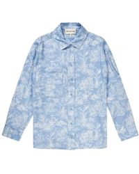 Munthe - Elegante print-top mit nostalgischem charme - Lyst