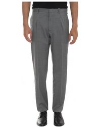 hindustrie - Fijne Wol Chino Met Kleermakerssplit - Lyst