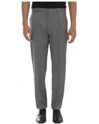 hindustrie - Fijne Wol Chino Met Kleermakerssplit - Lyst