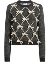 Moschino - Round-Neck Knitwear - Lyst