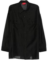 Thelatest - The Latest Shirts Schwarz - Lyst