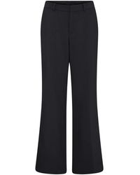 Cro - Broeken ,Zwart ,Wijde Pijpen Broek - Lyst