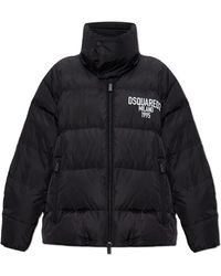 DSquared² - Donsjack Met Bedrukt Logo - Lyst