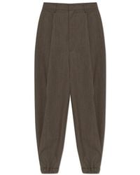 Moschino - Woolen Geknipte Broek - Lyst