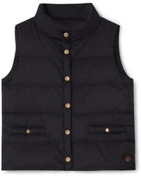 BUSNEL - Jassen ,Zwart ,Nylon Amy Down Vest - Lyst