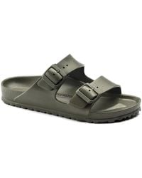 Birkenstock - Sandales Khaki Arizona Eva - Lyst