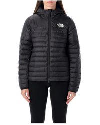 The North Face - Fitness ,Zwart ,Polyester Thermo Ball Hooded Jacket - Lyst