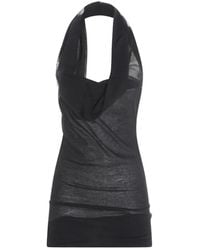 Rick Owens - Cotton Tank Top - Lyst