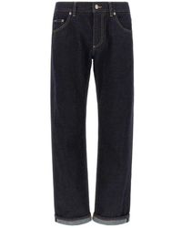 Dolce & Gabbana - Straight Fit Jeans - Lyst