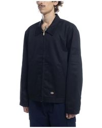 Dickies - Zwarte Ongevoerde Eisenhower Jas - Lyst