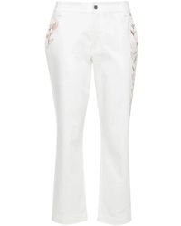 Twin Set - Cropped trousers - Lyst