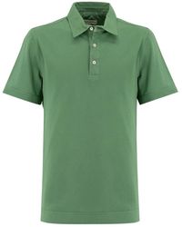 Ballantyne - Piqué Polo Shirt Aus Baumwolle - Lyst